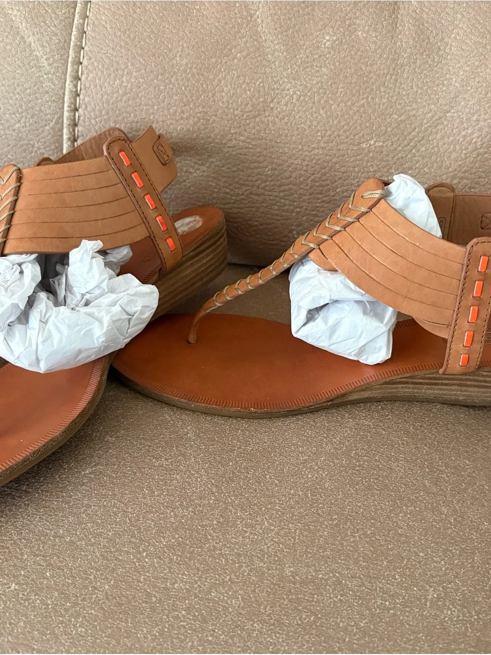 Coach leather strap